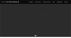 Desktop Screenshot of erikhuberman.com
